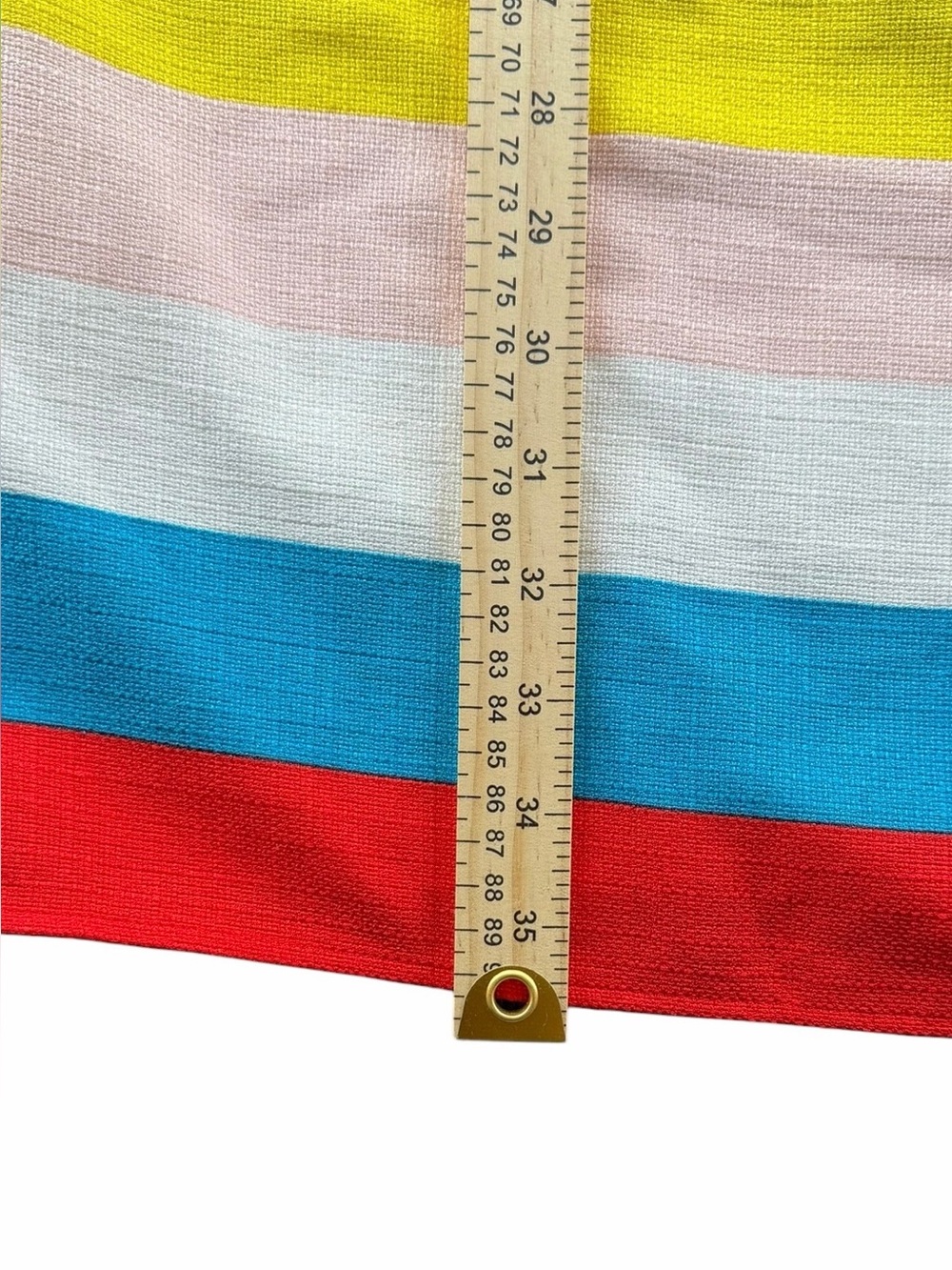 Laundry by Shelli Segal Multicolor Striped Sleeveless Shift Dress Size: 12 - Picture 8 of 9